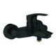 Grohe Eurosmart Mitigeur baignoire 1/2", montage mural, noir mat-1