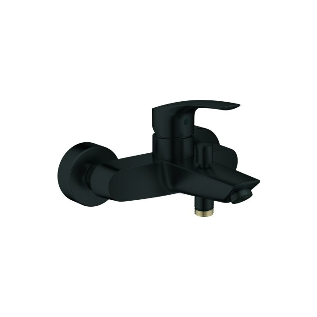 Grohe Eurosmart Mitigeur baignoire 1/2", montage mural, noir mat