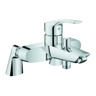 Grohe Eurosmart Mitigeur bain monocommande 1/2", montage sur pied, chrome