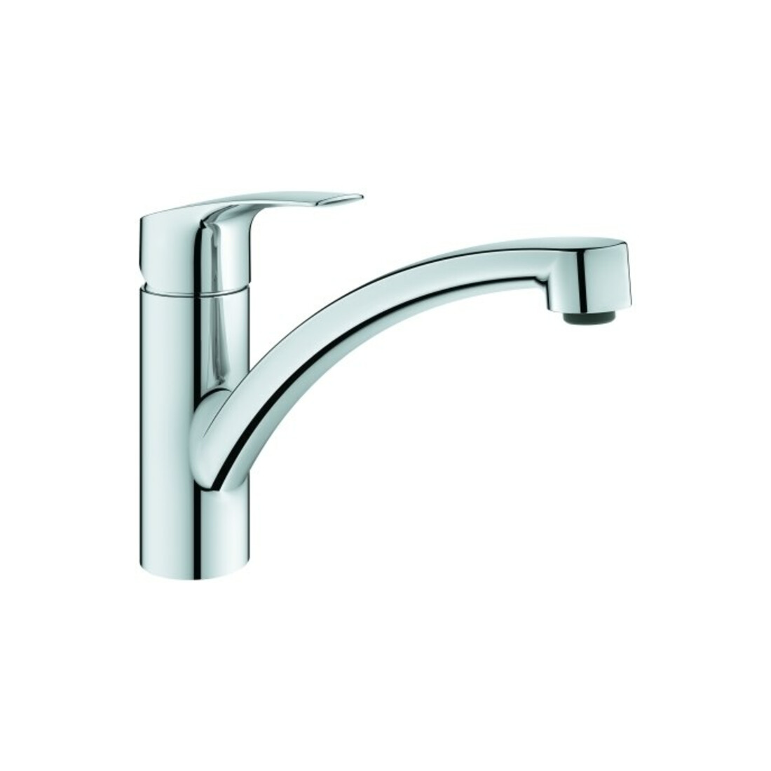 Grohe Eurosmart Mitigeur évier chromé, bec plat pivotant