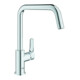 Grohe Eurosmart Mitigeur évier monocommande 30618 montage devant fenêtre bec haut chrome-1
