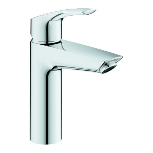 Grohe Eurosmart Mitigeur lavabo 1/2", M, sans vidage, avec cartouche, corps lisse, chrome
