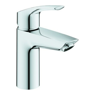 Grohe Eurosmart Mitigeur lavabo 1/2", S, avec vidage poussoir, corps chromé lisse