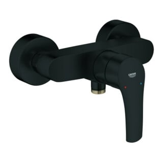 Grohe Eurosmart Mitigeur monocommande douche 1/2", montage mural, noir mat