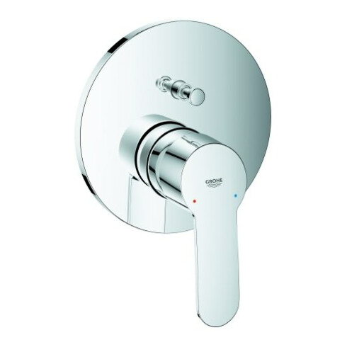 Grohe Eurostyle C Ensemble de montage prêt Mitigeur bain monotrou, chrome