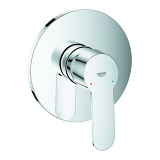Grohe Eurostyle C Ensemble de montage prêt Mitigeur monocommande douchette, chrome