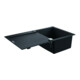 Grohe Évier encastrable composite K500 50-C 86/50 1.0 rev 86x50cm, 1 cuve avec égouttoir, gris sw-1