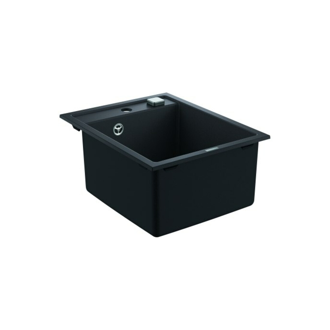 Grohe Évier encastrable composite K700 50-C 40/50 1.0 40x50cm, à poser, 1 bac, gris noir