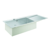 Grohe Évier K1000 80-S 116/52 1.0 116x52cm, avec égouttoir, ES, gauche, li ebb