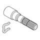 Grohe Extension de tige 45201 pour corps supérieur de valve Costa UP chromé-3