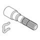 Grohe Extension de tige 45201 pour corps supérieur de valve Costa UP chromé-4