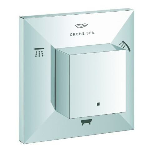 Grohe Fertigmontageset Allure Brilliant UP-5-Wege-Umstellung, chrom