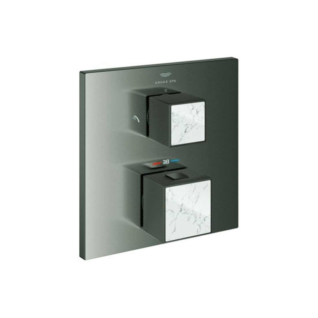 Grohe Fertigmontageset Allure Brilliant UP-Br-THM, 2-W-Umst, Gr m Einl., h gr ge