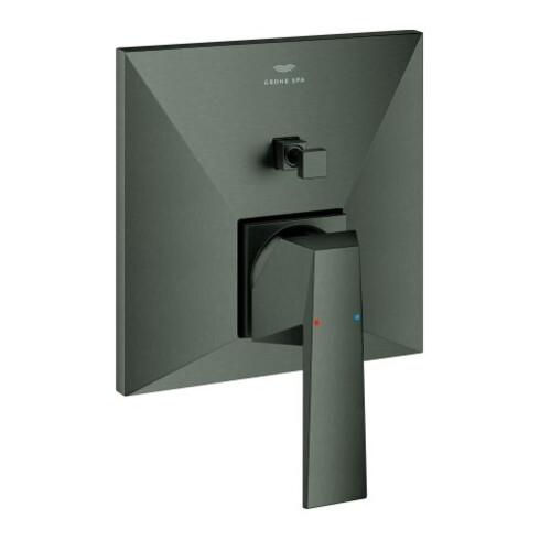 Grohe Fertigmontageset Allure Brilliant UP-Wannen-Einhebelmischer, hard graphite gebürstet