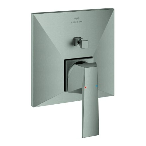 Grohe Fertigmontageset Allure Brilliant UP-Wannen-Einhebelmischer, supersteel