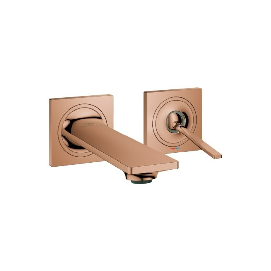 Grohe Fertigmontageset Allure UP-2-Loch-WT-Arm., A 15,4cm, Wd, w. suns