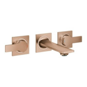 Grohe Fertigmontageset Allure UP-3-Loch-Waschtischarmatur, 1/2", A 15cm, Wd, w ss ge