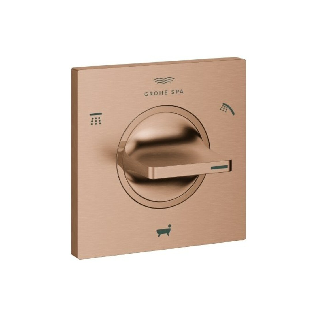 Grohe Fertigmontageset Allure UP-3-Wege-Umstellung, 1/2", w. suns geb.