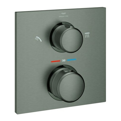 Grohe Fertigmontageset Allure UP-Br-THM, m i 2-W.-Umst, hd graph. geb.