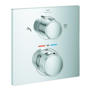 Grohe Fertigmontageset Allure UP-Brausethermostat, m int. 2-W.-Umstg., chrom