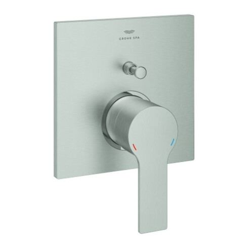 Grohe Fertigmontageset Allure UP-Wannen-Einhebelmischer, supersteel