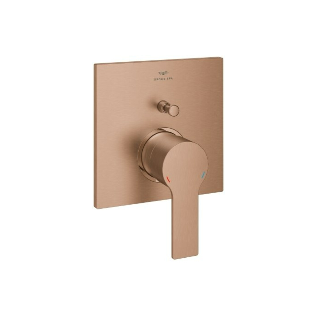 Grohe Fertigmontageset Allure warm suns geb., f Wannen-Einhebelmischer