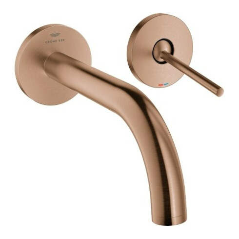 Grohe Fertigmontageset Atrio UP-2-Loch-WT-Arm., A 18,5cm, W, w ss ge