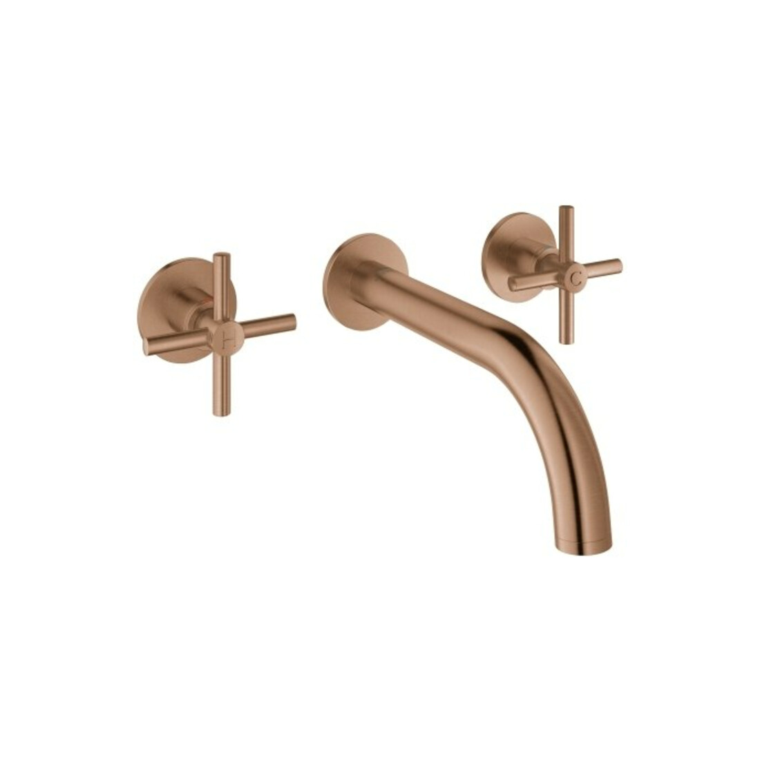 Grohe Fertigmontageset Atrio UP-3-L-WT-Ar, 1/2", m KrG, W, w ss geb.