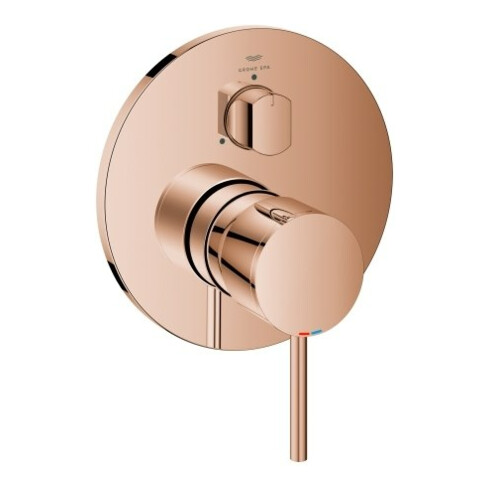 Grohe Fertigmontageset Atrio UP-EHM, m 3-Wege Umstellung, warm sunset