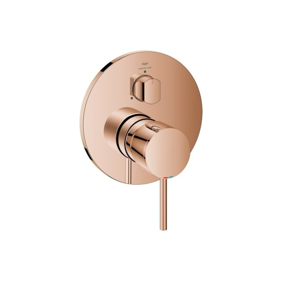 Grohe Fertigmontageset Atrio UP-EHM, m 3-Wege Umstellung, warm sunset