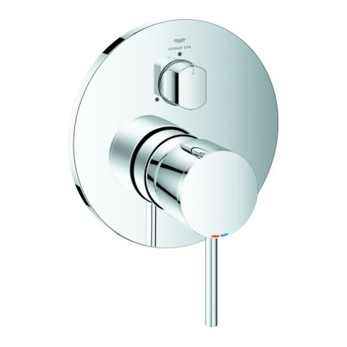 Grohe Fertigmontageset Atrio UP-EHM, mit 3-Wege Umstellung, chrom