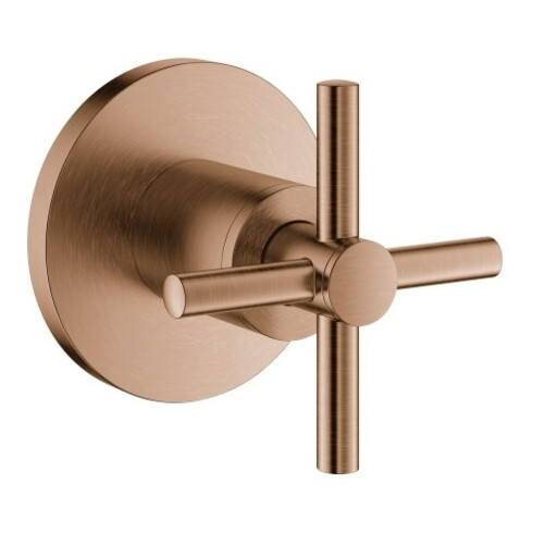 Grohe Fertigmontageset Atrio UP-Vtl Oberbau, m Kreuz, w. suns geb.
