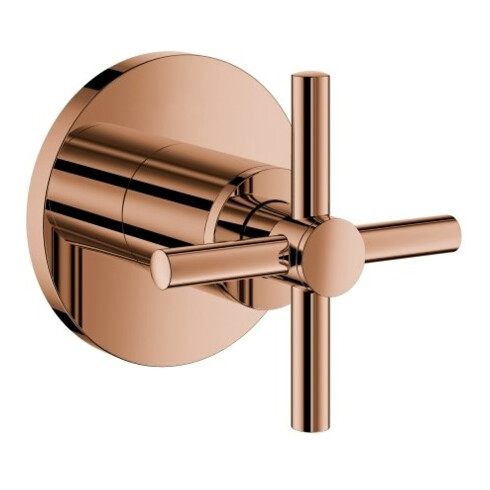 Grohe Fertigmontageset Atrio UP-Vtl Oberbau, m Kreuz, warm sunset