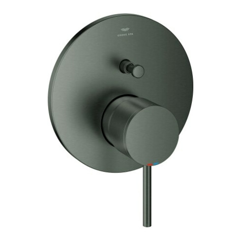 Grohe Fertigmontageset Atrio UP-Wannen-Einhebelmischer, hard graphite gebürstet