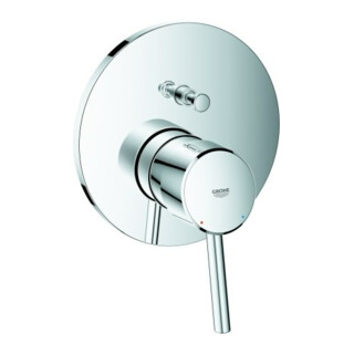 Grohe Fertigmontageset Concetto chrom, UP-Wannen-Einhebelmischer