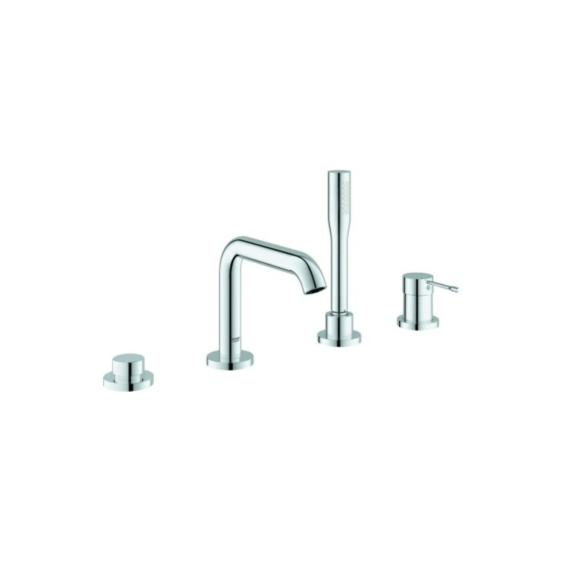 Grohe Fertigmontageset Essence chr, f 4-Loch-Einhebel-Wannenkombination