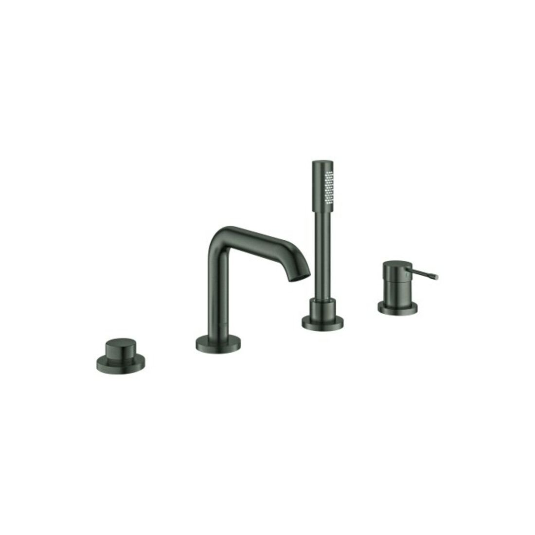 Grohe Fertigmontageset Essence h grap geb., f 4-Loch-Einhand-Wannenkombination