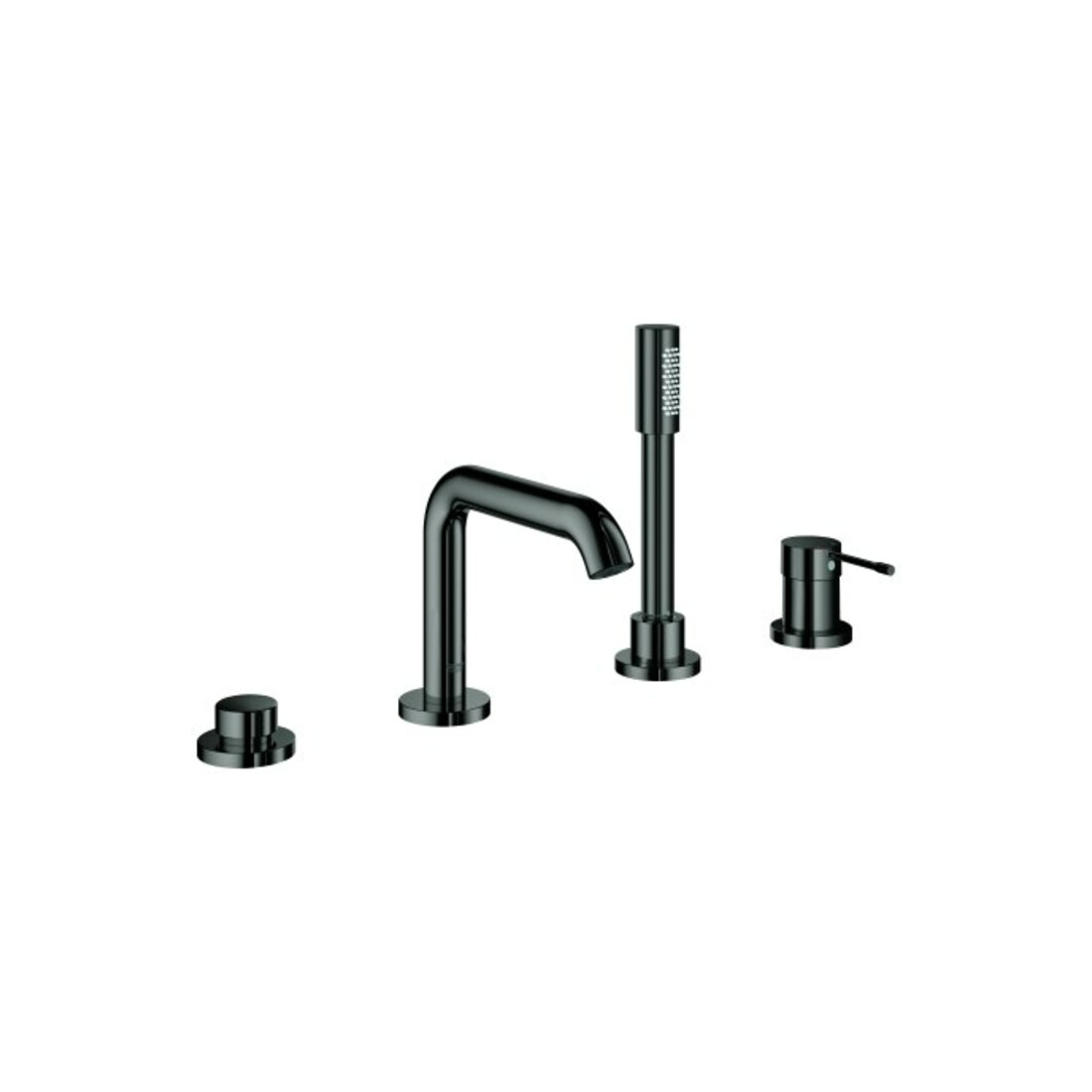 Grohe Fertigmontageset Essence hd graph., f 4-Loch-Einhand-Wannenkombination
