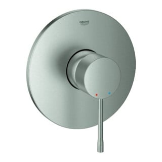 Grohe Fertigmontageset Essence supersteel, für Brause-Einhandmischer