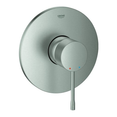 Grohe Fertigmontageset Essence supersteel, für Brause-Einhandmischer