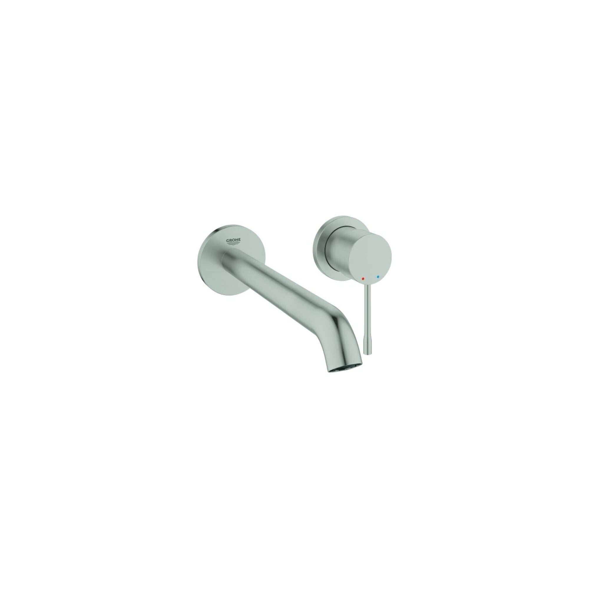 Grohe Fertigmontageset Essence UP-2-L-Waschtischmischer, Ausl. 23cm, superst.
