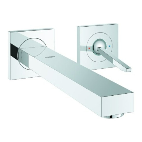 Grohe Fertigmontageset Eurocube Joy chr, UP-WT-2-L-Wandarmatur, Ausl. 23,1cm