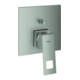 Grohe Fertigmontageset Eurocube Joy supersteel, UP-Wannen-Einhebelmischer-1