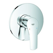 Grohe Fertigmontageset Eurosmart chrom, für Einhebel-Brausemischer
