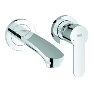 Grohe Fertigmontageset Eurostyle C cr, 2-L-WTA, Metal-Hebelgr., Ausl. 171mm