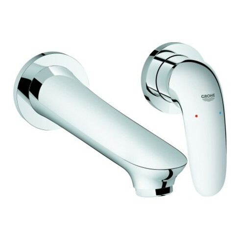 Grohe Fertigmontageset Eurostyle UP-2-Loch-WT-Arm, ges Heb, A 20,3cm, ch