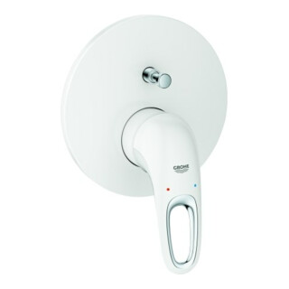 Grohe Fertigmontageset Eurostyle UP-WA.-EHM, off. Metal-Hebelgr., m wh.