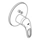 Grohe Fertigmontageset Eurostyle UP-WA.-EHM, off. Metal-Hebelgr., m wh.