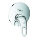 Grohe Fertigmontageset Eurostyle UP-Wannen-Einhebelmischer, off. Metal-Hebelgr., chr-1