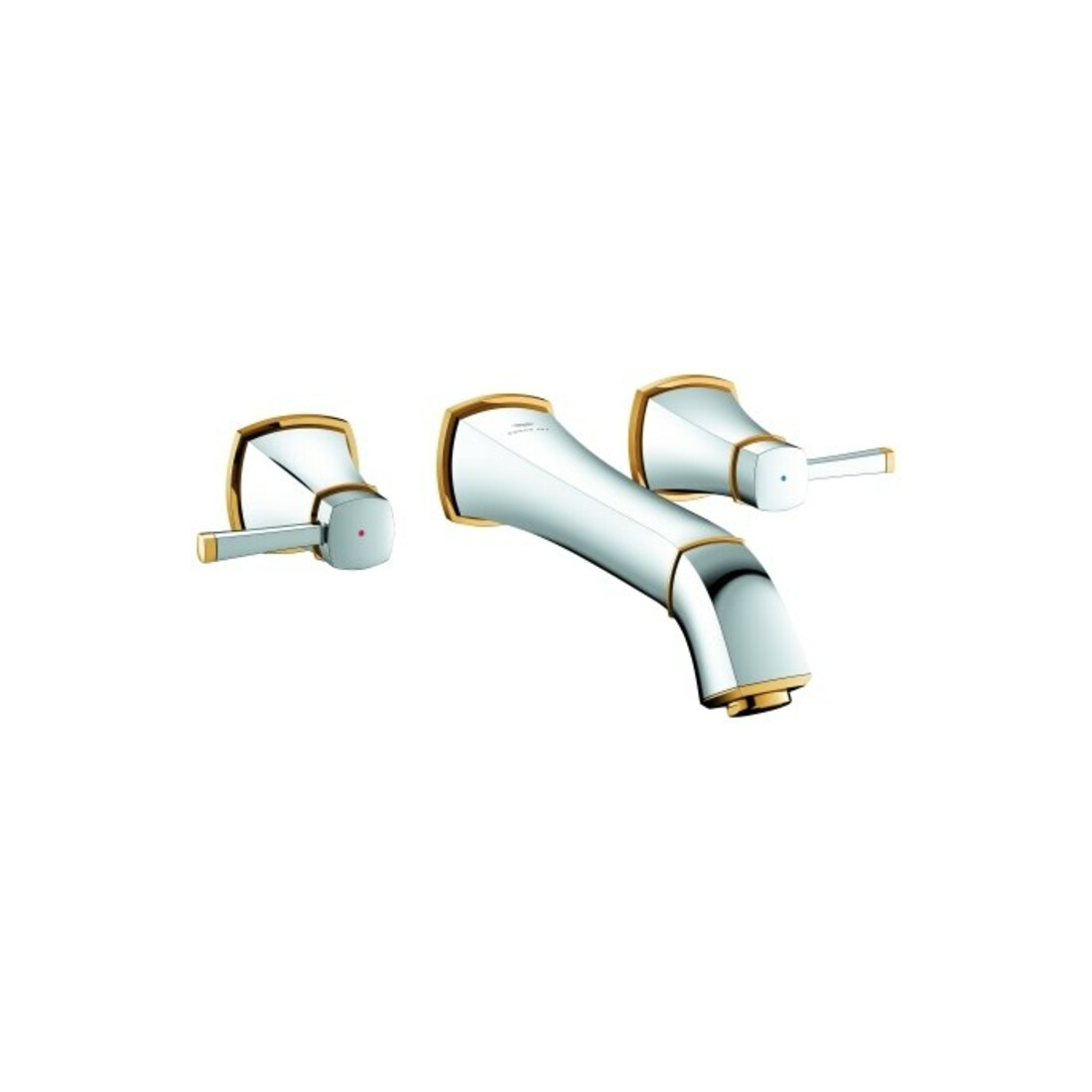 Grohe Fertigmontageset Grandera UP-3-L-WT-Ar, 1/2", A 23,4cm, chr/gold